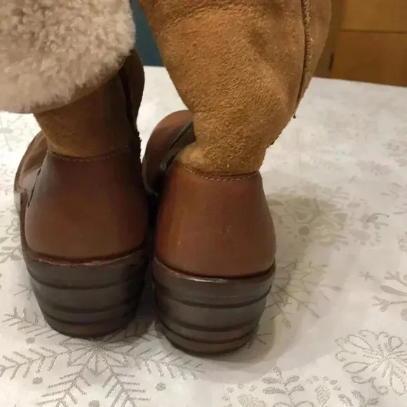 Bionica Rumer leather wheeling fold over boots