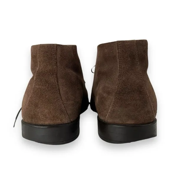 Birkenstock Flen Mocha Brown Suede Leather Lace-Up Ankle Chukka Boot Shoe 13 US