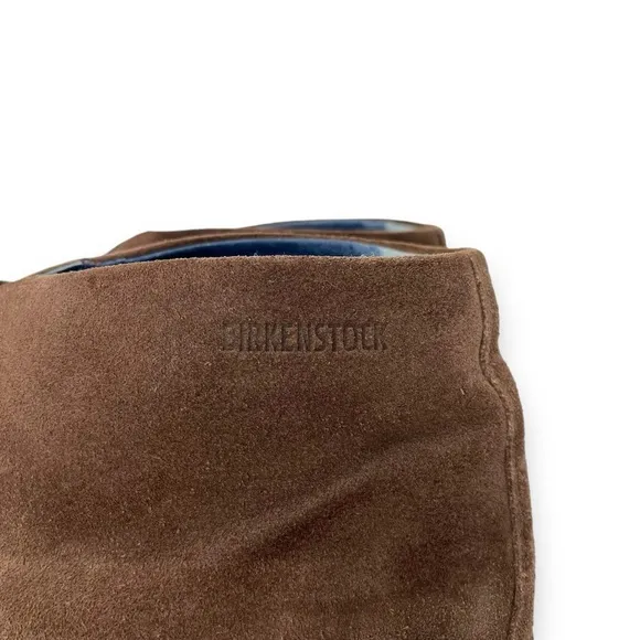 Birkenstock Flen Mocha Brown Suede Leather Lace-Up Ankle Chukka Boot Shoe 13 US