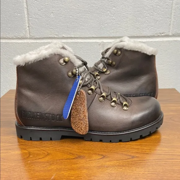 Birkenstock Hancock Dark Brown Leather Boots EU42 REGULAR‎ 1007601 Hiking Unisex