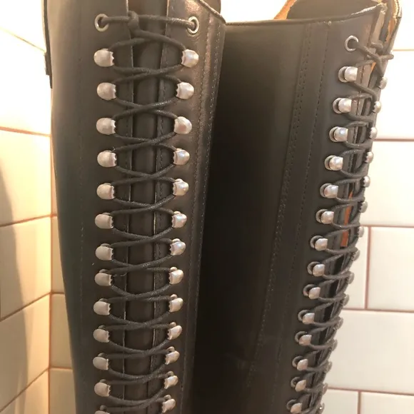 Black Dressage Riding Boots