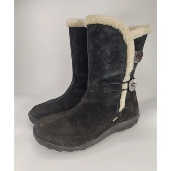 Black Merrell Waterproof Boots Sz 8.5