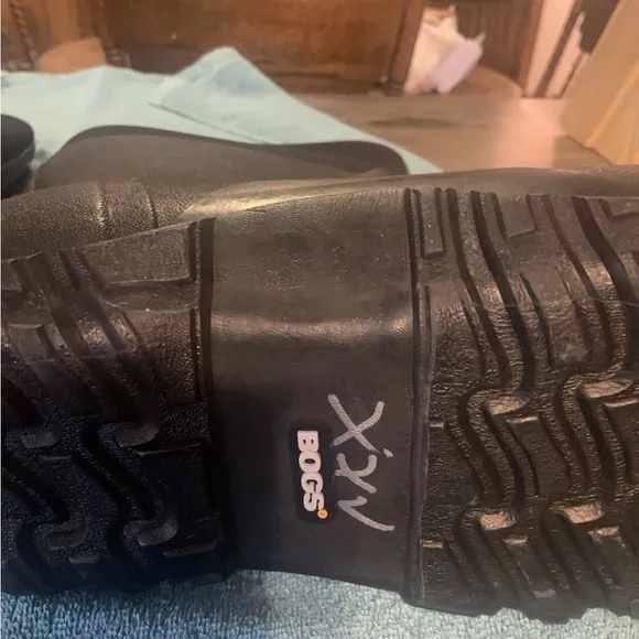 Black Rubber Boots