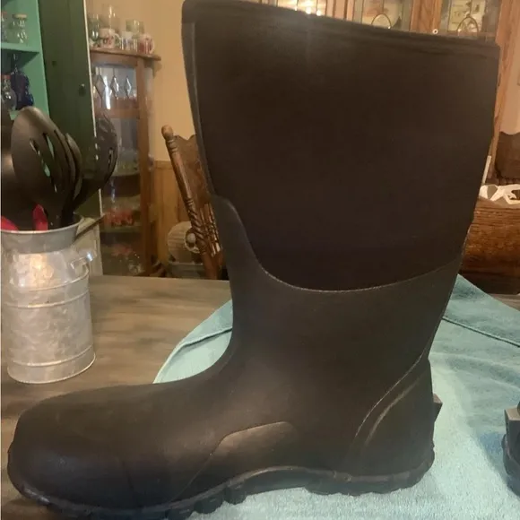 Black Rubber Boots