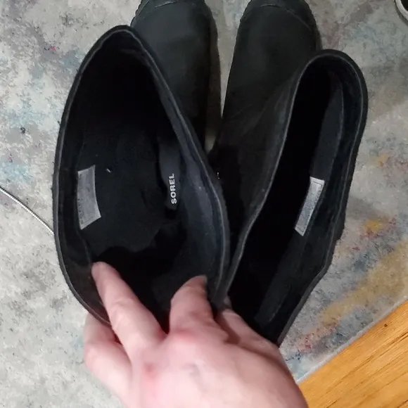 Black Slimpack Slimboot Tall Riding Boots Size 9