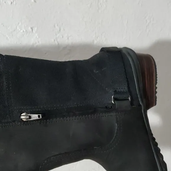 Black Slimpack Slimboot Tall Riding Boots Size 9