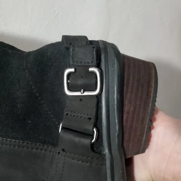 Black Slimpack Slimboot Tall Riding Boots Size 9