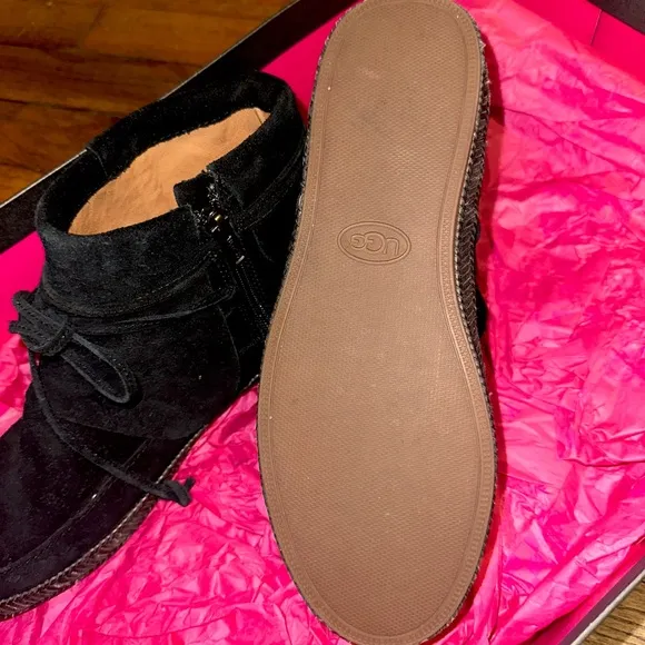 Black Suede Ankle Boots