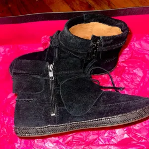 Black Suede Ankle Boots