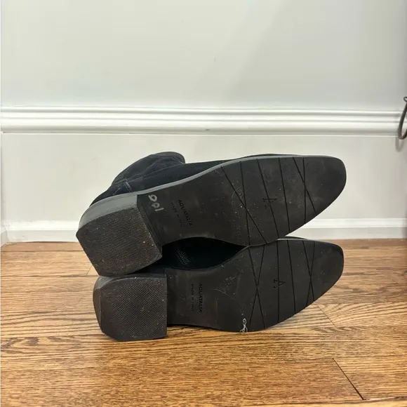 Black Suede Aquatalia Boots