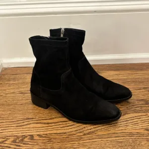 Black Suede Aquatalia Boots