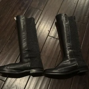 Black Leather Boots