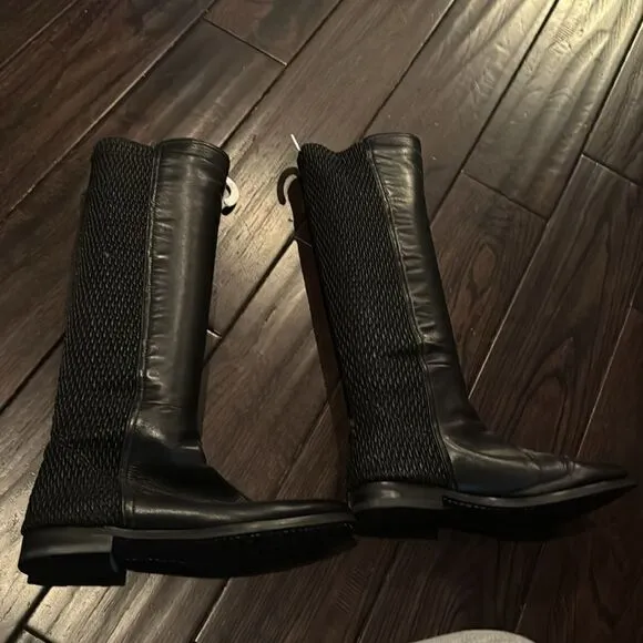 Black Leather Boots