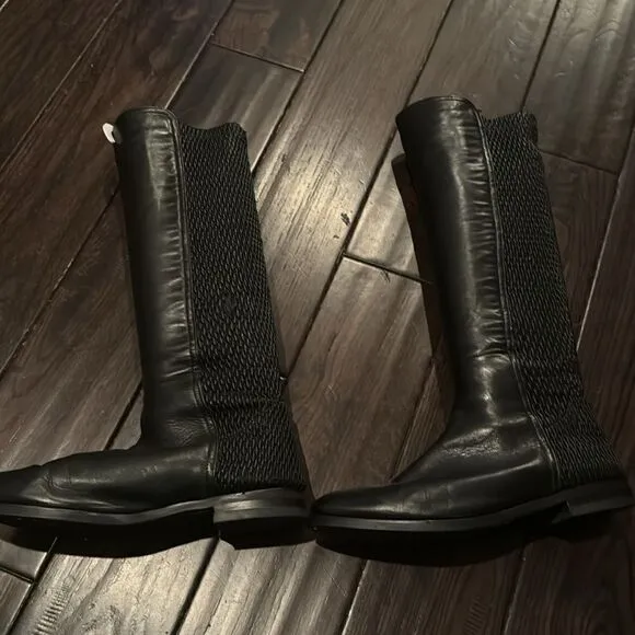 Black Leather Boots