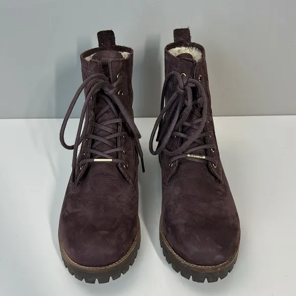 BLACKSTONE OL-22 Fudge Lace Up Combat Boots Size 39(9)