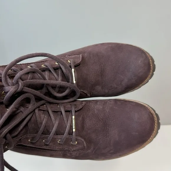 BLACKSTONE OL-22 Fudge Lace Up Combat Boots Size 39(9)