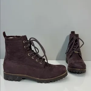 BLACKSTONE OL-22 Fudge Lace Up Combat Boots Size 39(9)