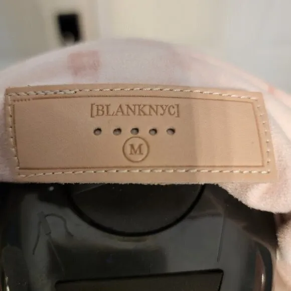 BLANKNYC - Light Pink Tie-Dye Zip-Up Faux Suede Moto Jacket Sz M