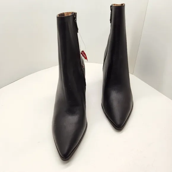 Blondo ankle boots women's 11 brown leather waterproof Indi heel pointy new $160