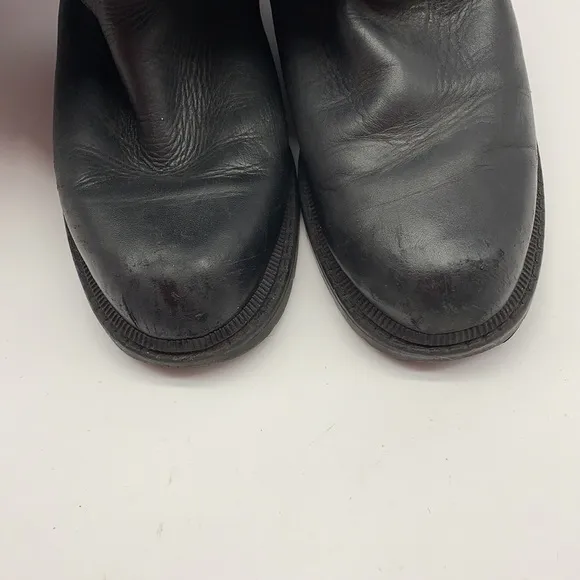 Blondo Black Leather Knee Hight Boots size 38 (us 7)
