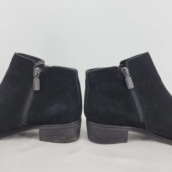 Blondo Linda Suede Waterproof Bootie in Black Size 8.5