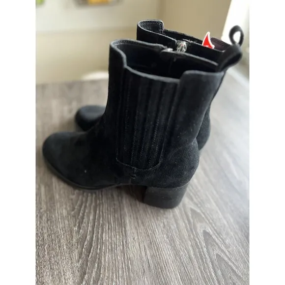 Blondo Sonali Boots Black Suede Waterproof Women’s Size 9.5 New
