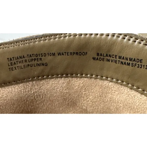 Blondo Tatiana Women's Knee High Boots Taupe Suede Size 10M Waterproof