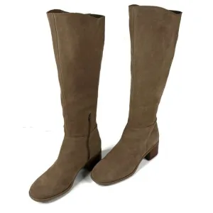 Blondo Tatiana Women's Knee High Boots Taupe Suede Size 10M Waterproof