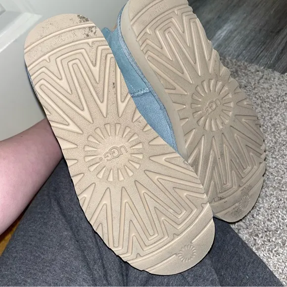 Blue Ugg Mini Boots Size 6 Women’s