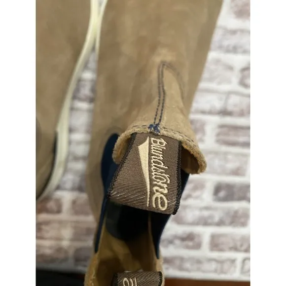 Blundstone 2146 Elastic Sided‎ Suede Chelsea Boots Men's US 12 EU 46 UK 11  New