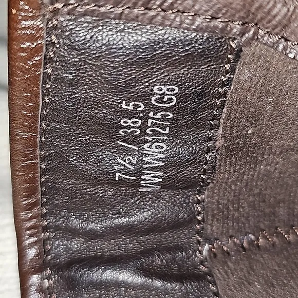 B.O.C. Boots leather brown above ankle sz 7.5