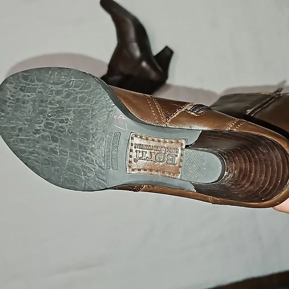 B.O.C. Boots leather brown above ankle sz 7.5