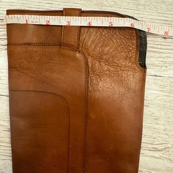 Boemos Brown Chestnut Genuine Leather Riding Boots size 37 / 6.5 - 7