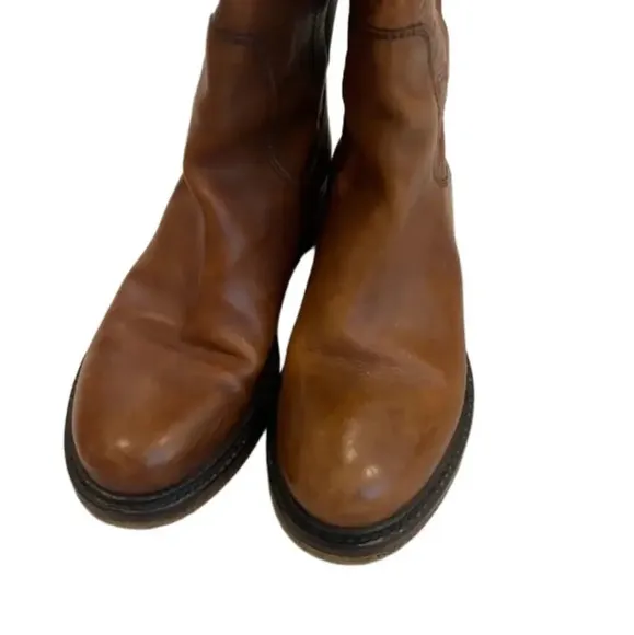 Boemos Brown Chestnut Genuine Leather Riding Boots size 37 / 6.5 - 7