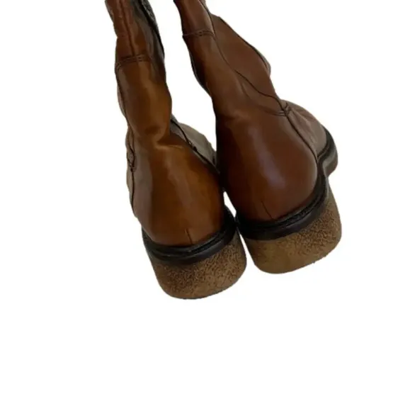 Boemos Brown Chestnut Genuine Leather Riding Boots size 37 / 6.5 - 7