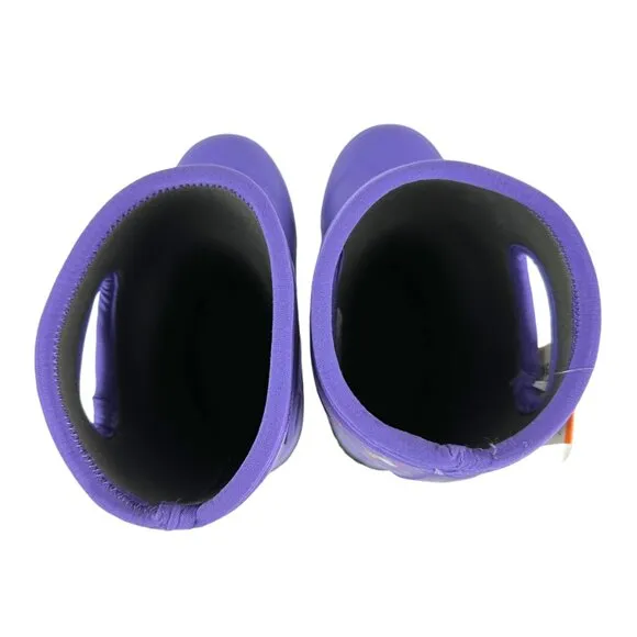 BOGS Grasp Pegasus Youth Size 4 Classic Waterproof Snow Boot Purple Unicorn NEW