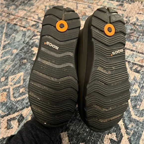 Bogs | Gray &amp; Multicolor Neo-classic B-eye Waterproof Girls Boots Sz 3 Youth