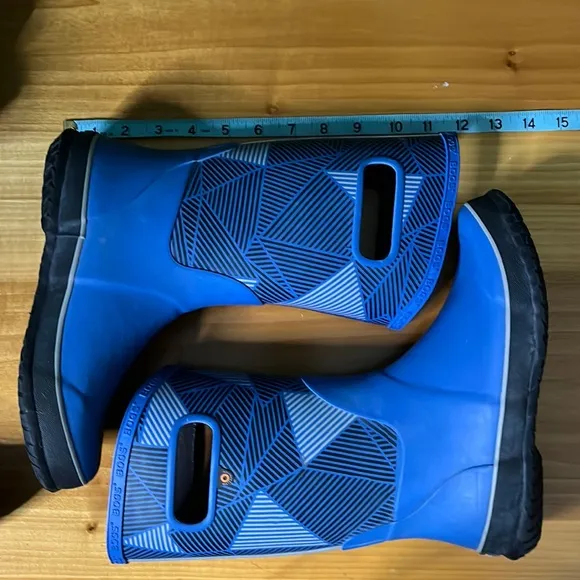 BOGS K RNBT GLO big geo print rainboot