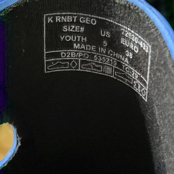 BOGS K RNBT GLO big geo print rainboot