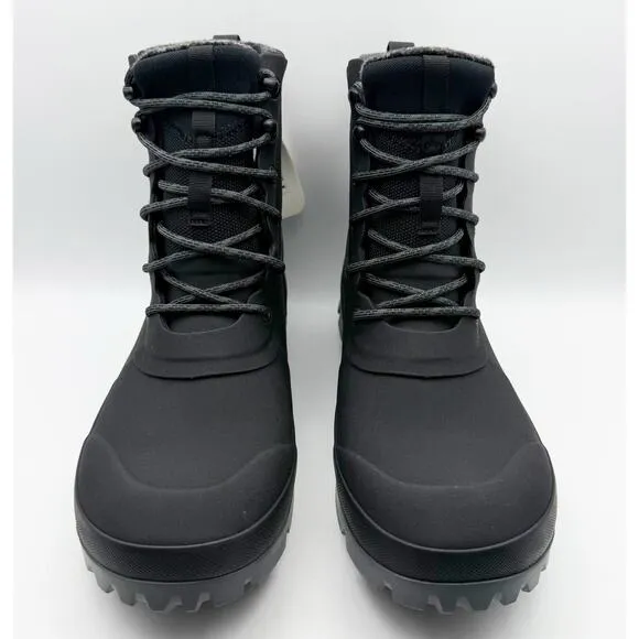 Bogs Mens Arcata Urban Lace Boots US 12M EU 45 Black Waterproof Insulated SR NIB