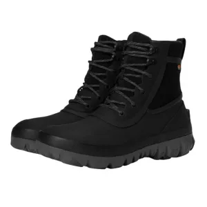 Bogs Mens Arcata Urban Lace Boots US 12M EU 45 Black Waterproof Insulated SR NIB
