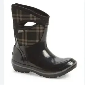 BOGS Plimsoll Plaid Mid Calf Insulated Waterproof Boots Size 10 Women’s
