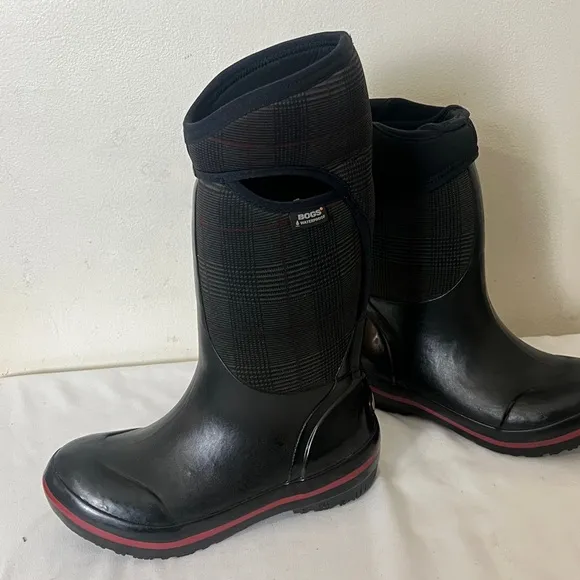 Bogs Women's Plimsoll Prince of Wales Sz 7