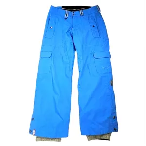 Bonfire Womens Radiant  Snowboard/Ski Blue Insulated Snowpants