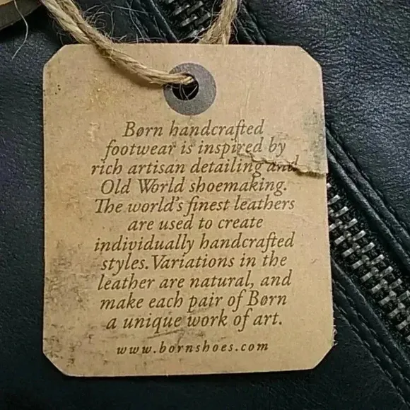 born boots leather upper