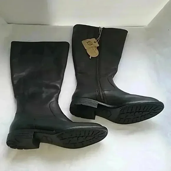born boots leather upper