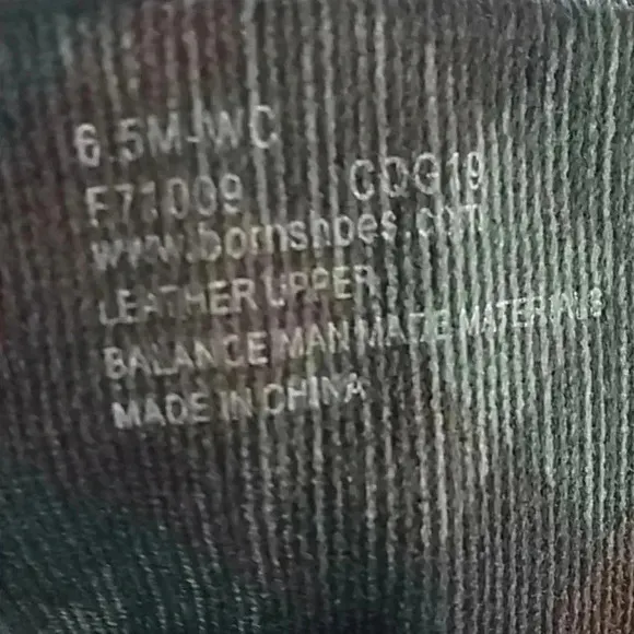 born boots leather upper