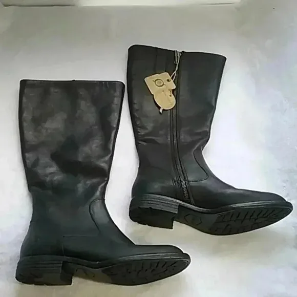 born boots leather upper