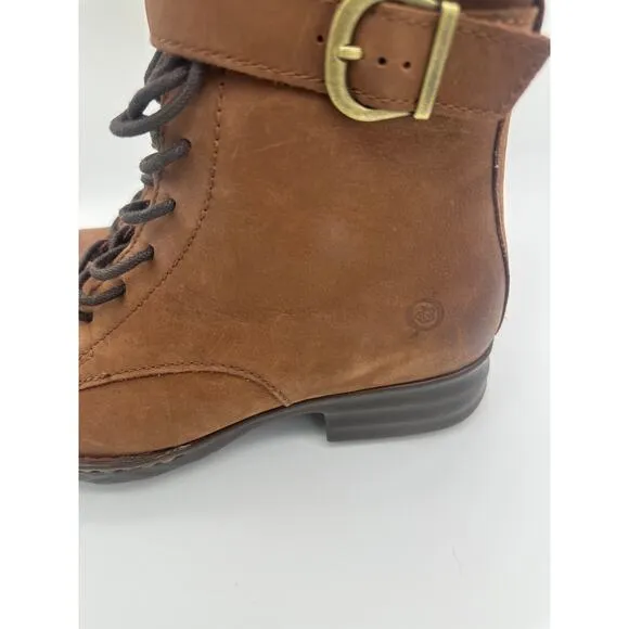 Born Camryn Leather Ankle Boots
