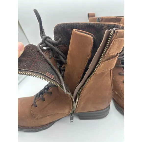 Born Camryn Leather Ankle Boots